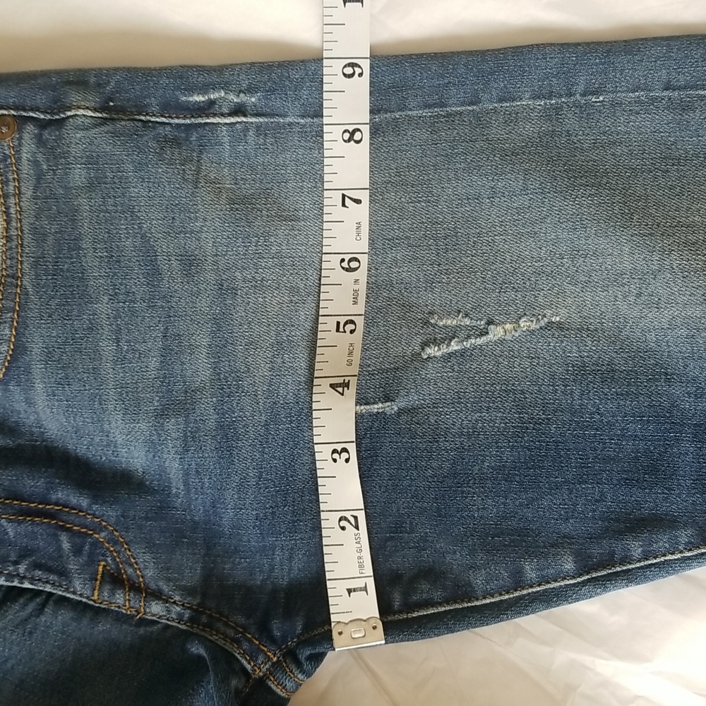 R13 Kate Skinny Distressed Stretchy Jeans Size 27 Mid Wash Blue - Picture 13 of 13